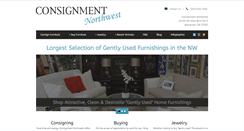 Desktop Screenshot of consignment-nw.com